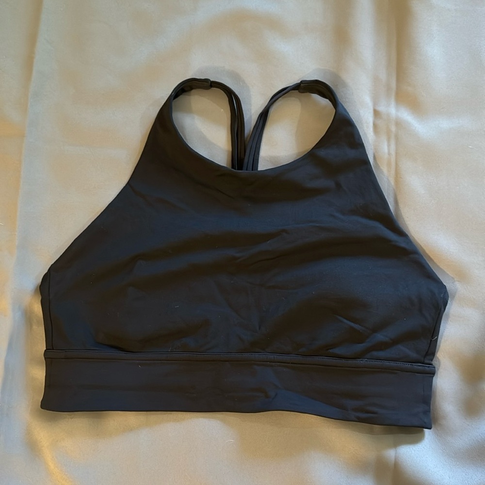 Lululemon x soulcycle sportsbra, size 10, black